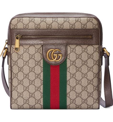 gucci messenger bag nordstrom|gucci unisex messenger bag.